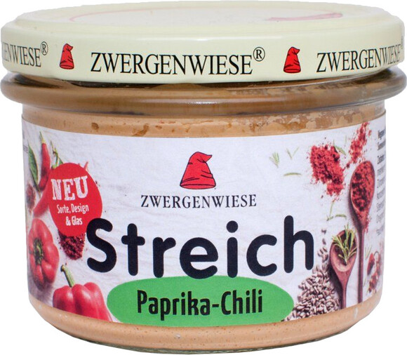Paprika-Chili Streich bio Zwergenwiese 6x180g