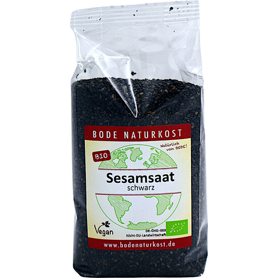 Sesamsaat schwarz bio 250g