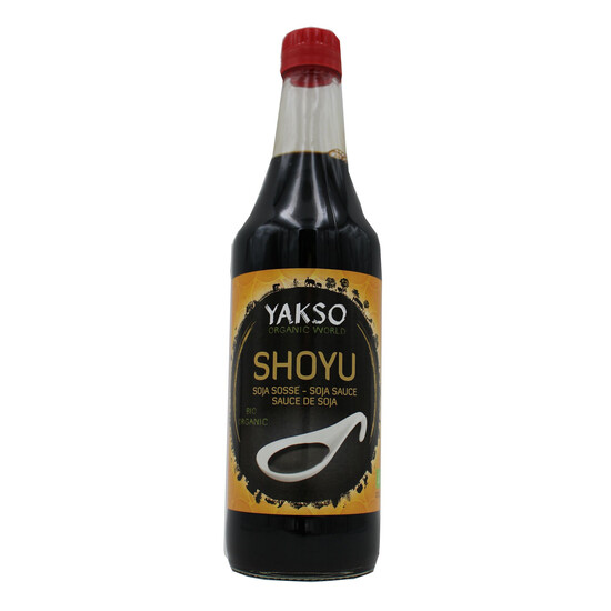 Shoyu Sojasoße (Weizen) bio in der 500 ml Flasche