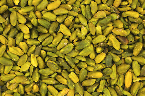 pistachios green organic
