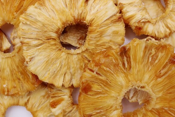 pineapple rings dried organic 1kg