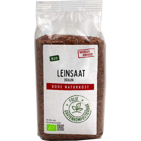 linseed (flaxseed) brown organic 500g