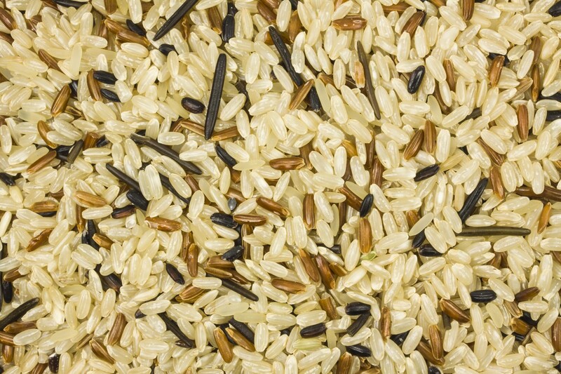rice mix (wholegrain long- grain rice, whole grain red rice, whole grain black rice, wild rice) organic 500g