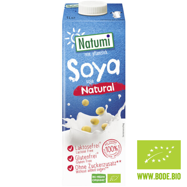 soy drink natural unsweetened organic