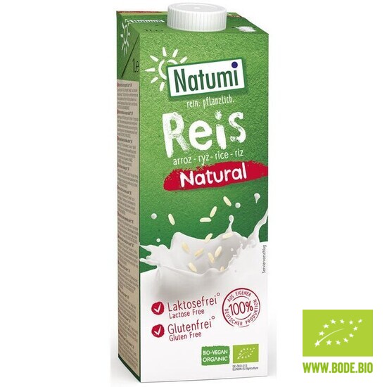 Reisdrink natur bio ungesüßt Natumi 12x1l