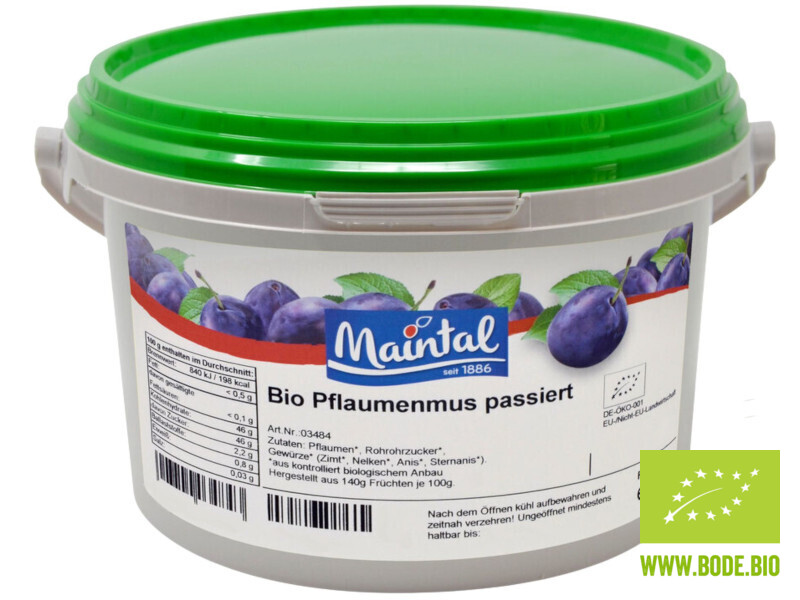 plum mash organic Maintal 3kg
