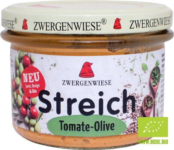 Tomate-Oliven Streich bio Zwergenwiese 6x180g