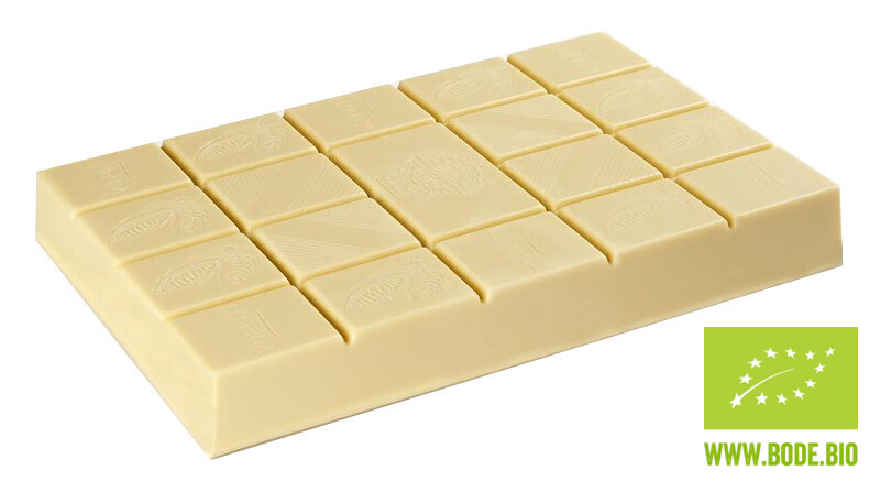 couverture white chocolate organic