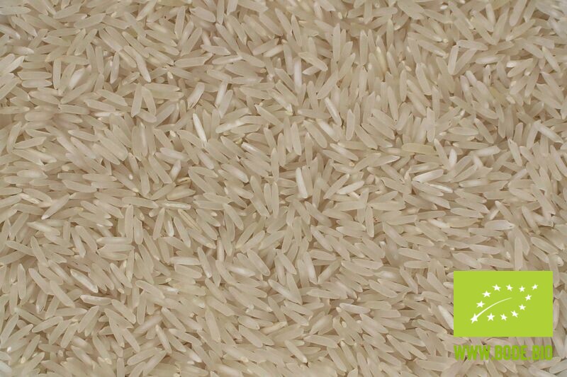 Basmati rice white organic