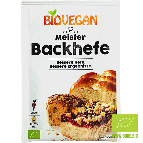 baking yeast organic gluten free 25x7g BioVegan