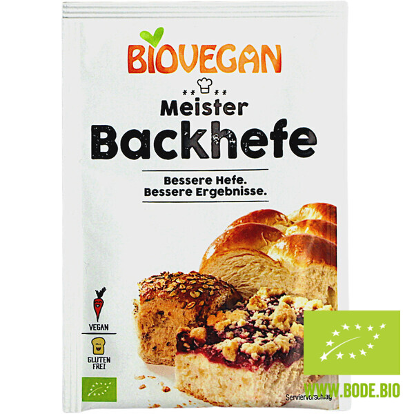 baking yeast organic gluten free 25x7g BioVegan