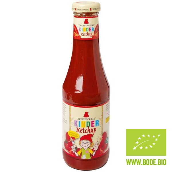 Kinder Ketchup mit Apfelsüße bio 6x500ml - Zwergenwiese