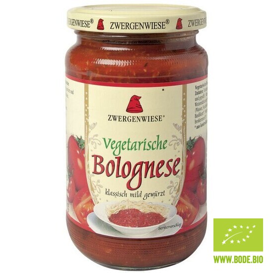 Tomatensauce Vegetarische Bolognese bio 6x340ml Zwergenwiese
