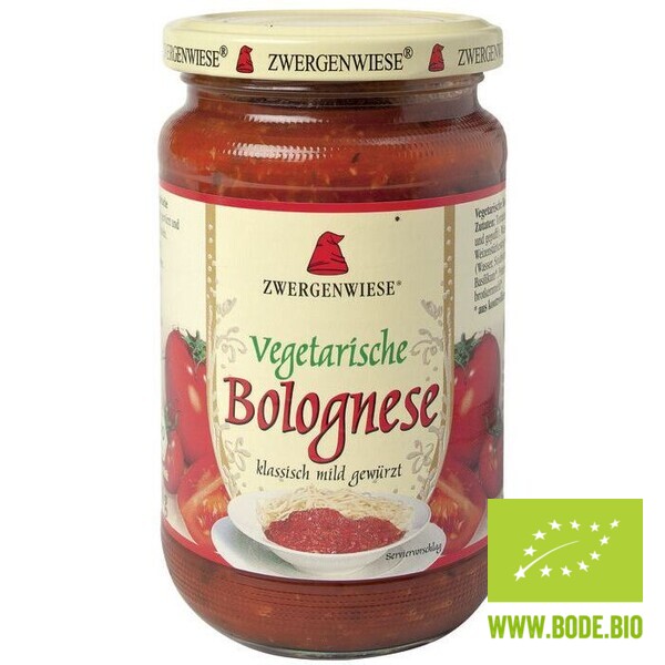 Tomatensauce Vegetarische Bolognese bio 6x340ml Zwergenwiese