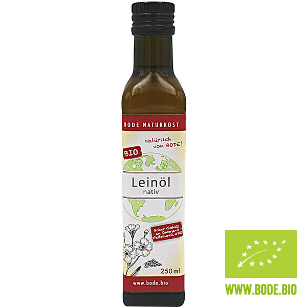 linseed oil organic 6x250ml