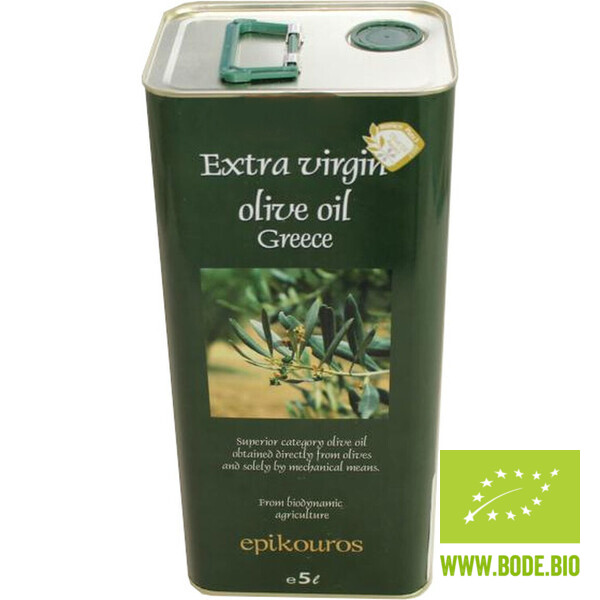 Olivenöl nativ extra bio Demeter Griechenland Metallkanister
