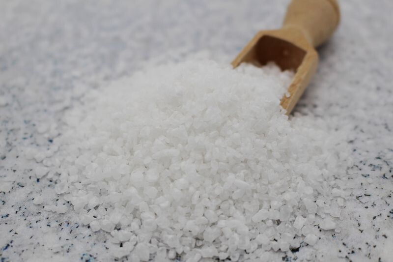 sea salt coarse naturally 1-mm