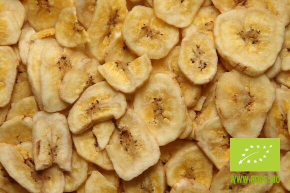 Bananenchips ungesüßt bio (derzeit ausverkauft - ab ca. Ende Mai wieder vorrätig)