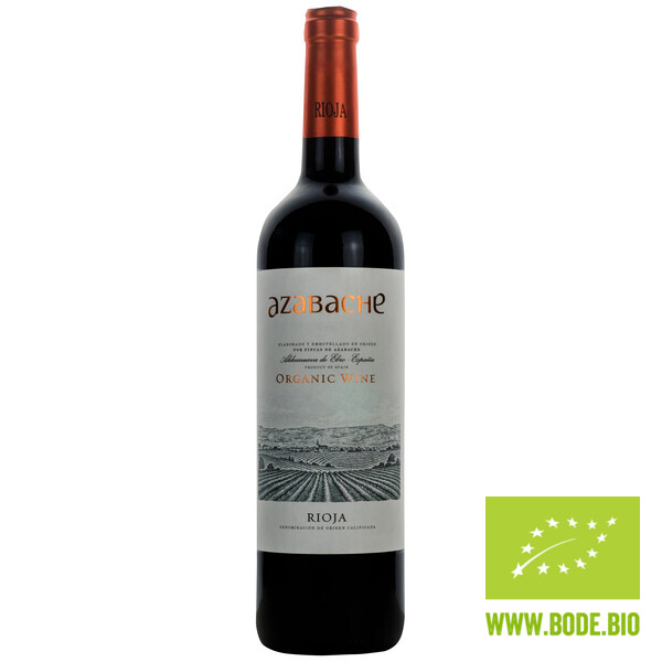 Azabache Rioja Semi-Crianza Aldeanueva DOPCa red wine organic 6x0,75l year 2018