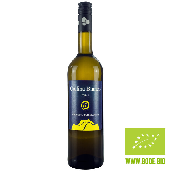 COLLINA BIANCO Sicilia DOP white wine organic 6x0,75l year 2019