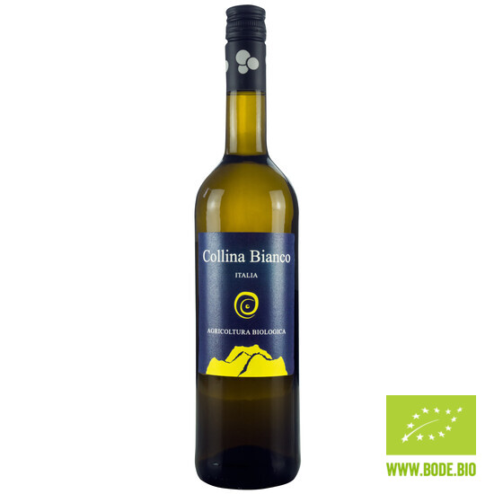 COLLINA BIANCO Sicilia DOP white wine organic 6x0,75l year 2019