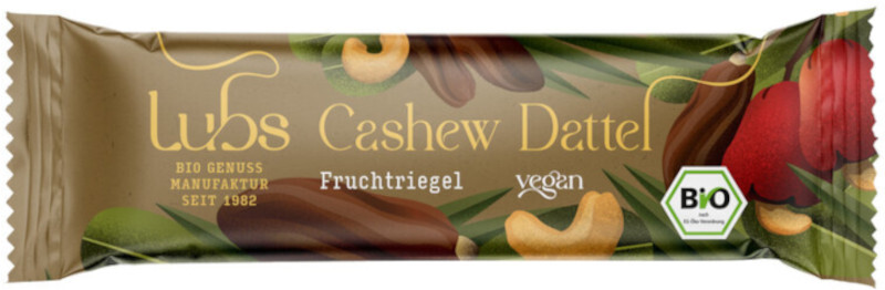 fruit bar cashew-dates raw glutenfree organic 24x47g