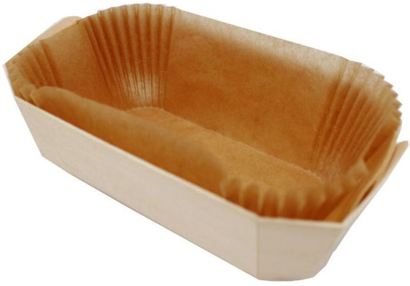 bread mould with baking paper capsules