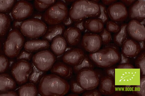 Erdbeeren in Zartbitterschokolade bio Fairtrade | Restbestand 2,3 kg MHD 01.07.2023