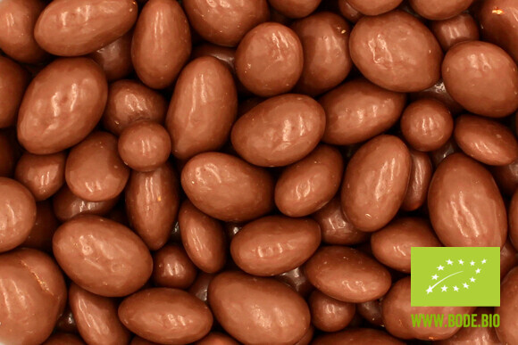Mandeln geröstet in Reis-Zimt-Veganolade bio Fairtrade 2x2,5kg