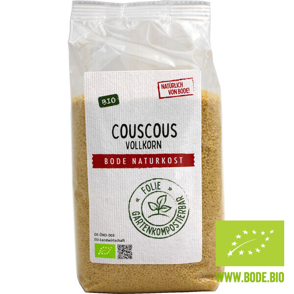 Couscous Vollkorn bio, gartenkompostierbarer Beutel 6x500g