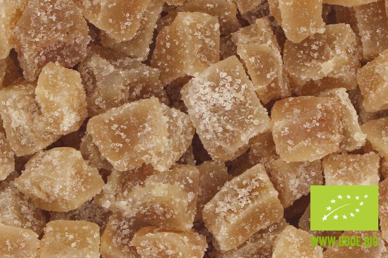 ginger cubes crystallized organic China 5kg