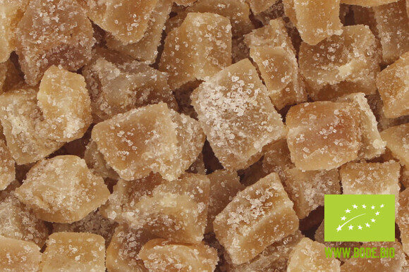 ginger cubes crystallized organic China 5kg