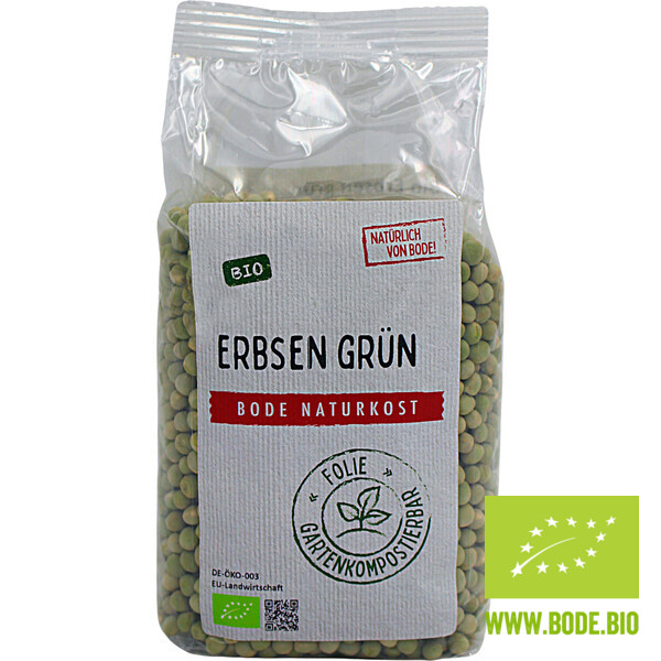  green peas organic gardencompostable bag 6x500g