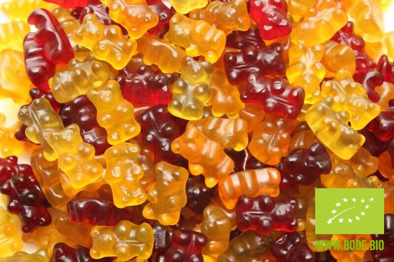 gummy bears without gelatine organic 12x125g