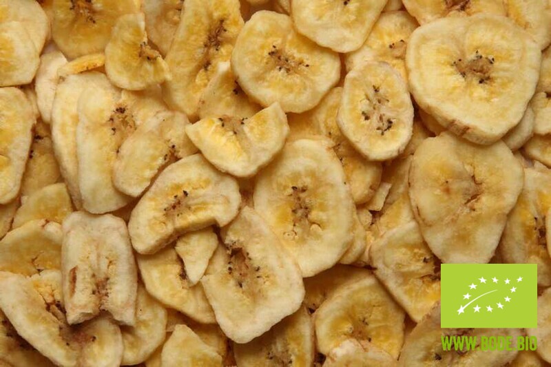 banana chips unsweetened organic 6x250g