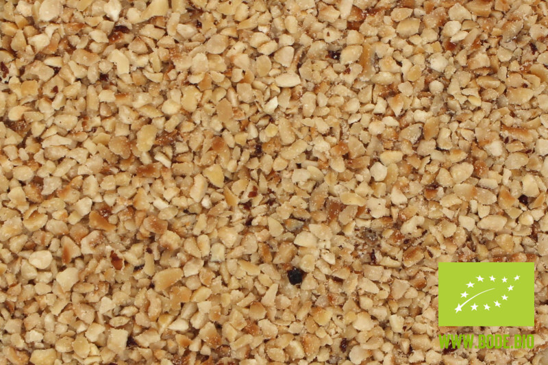 hazelnut kernels chopped and roasted organic 100g