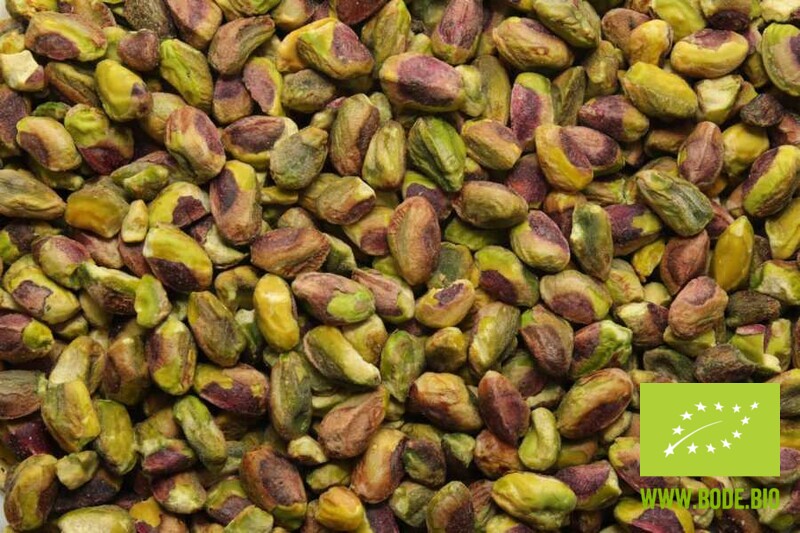 pistachios green with skin organic 100g