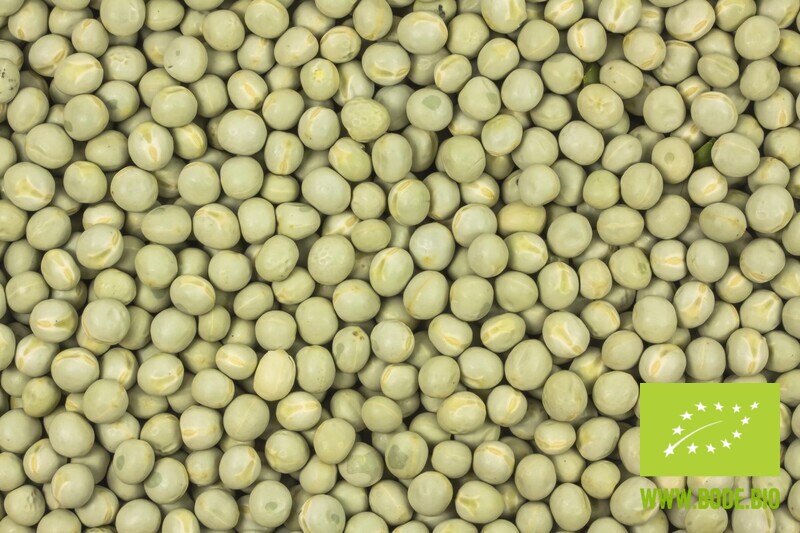 peas green organic
