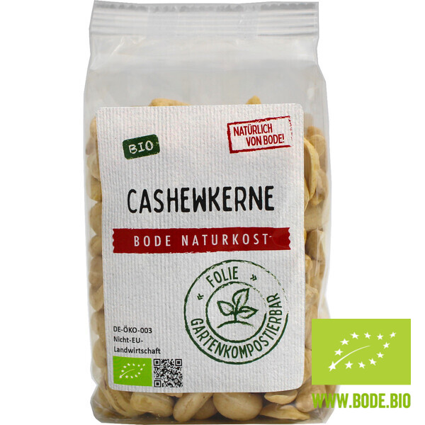 cashew kernels organic 200g