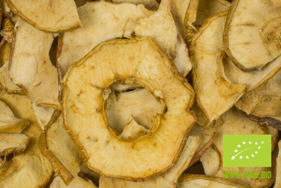 apple chips red peel organic 50g