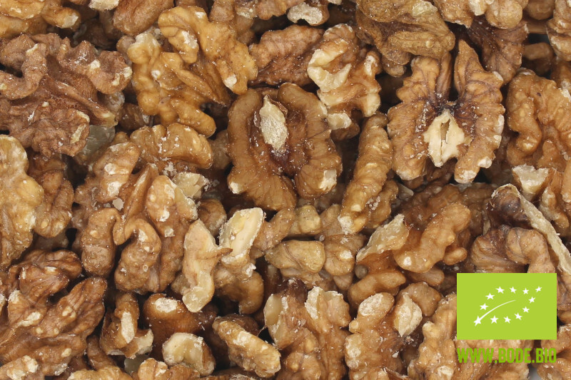 walnut kernels light organic 250g