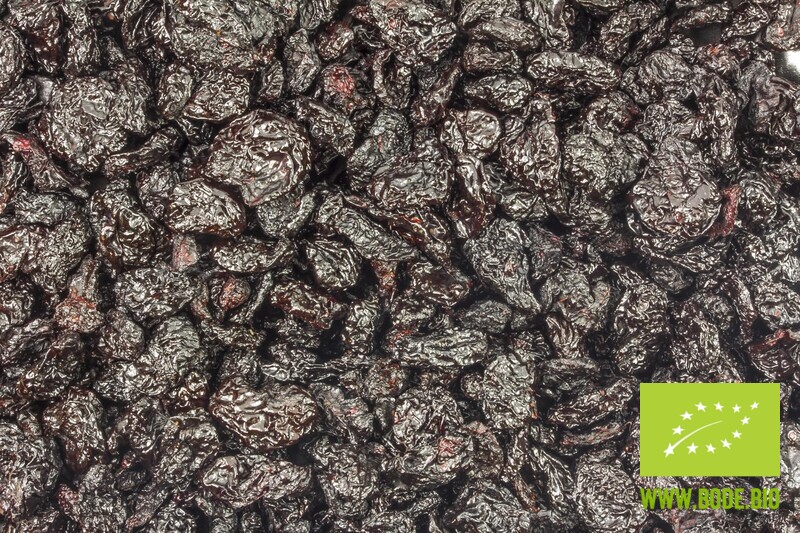 sour cherries dried pitted organic