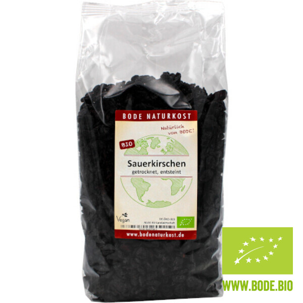 cherries sour dried pitted organic 1kg
