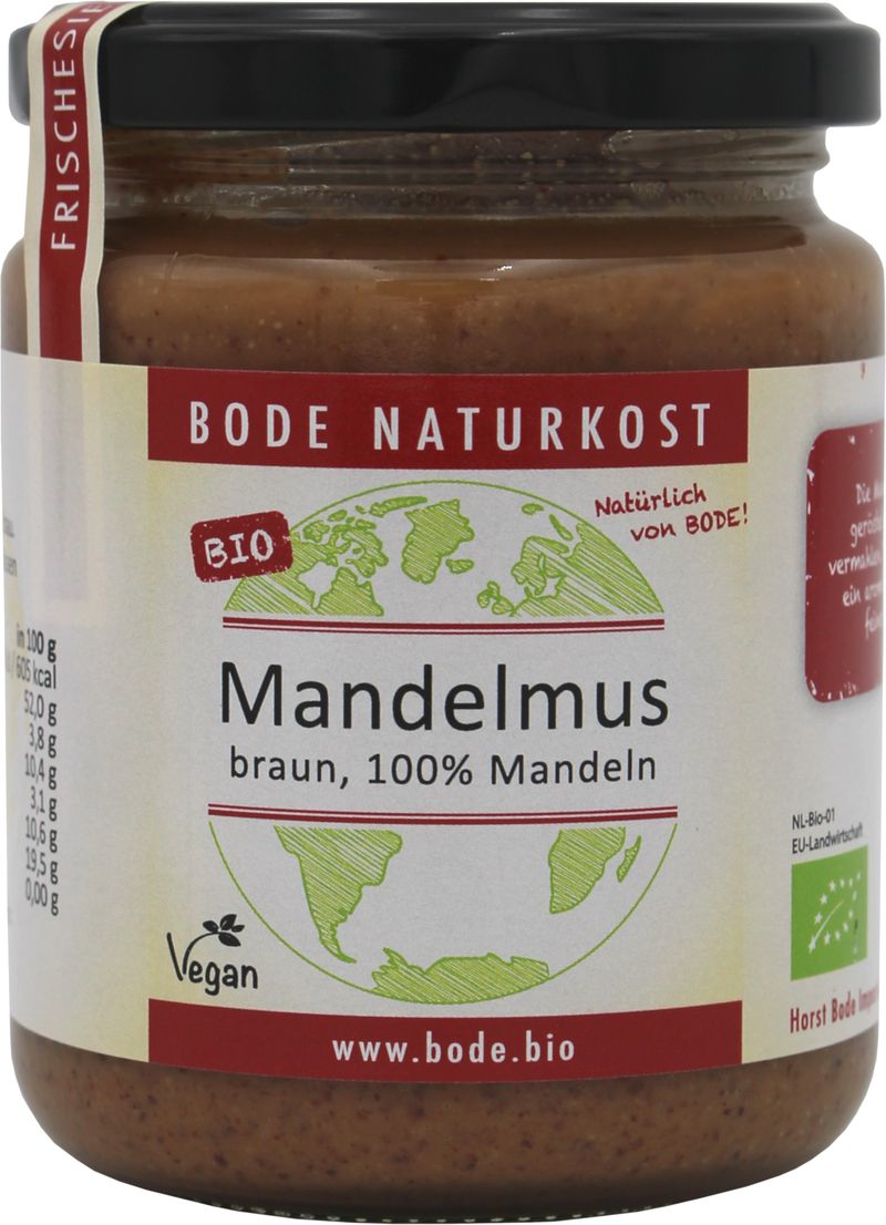 Mandelmus braun bio 250g