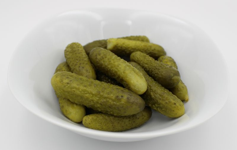 Gewürzgurken bio Dose Füllmenge 9,7kg, ATG 5,6kg