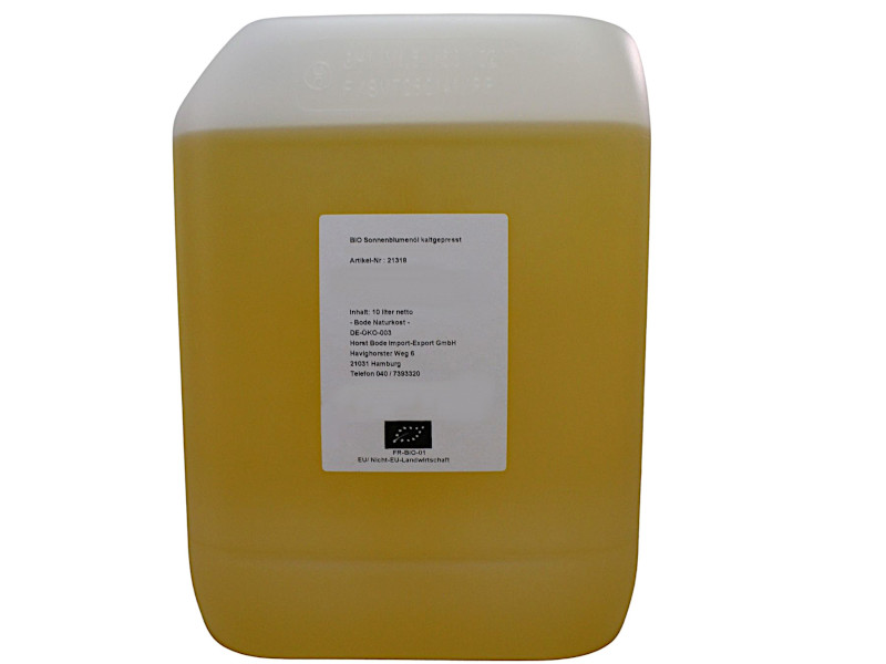Sonnenblumenöl nativ bio 8l Bananeira
