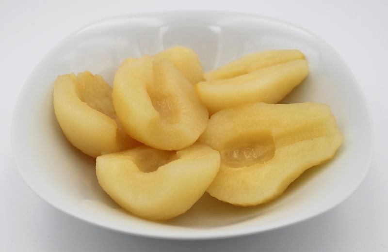 Birnenhälften bio Dose Füllmenge 4,2 kg, ATG 2,3 kg