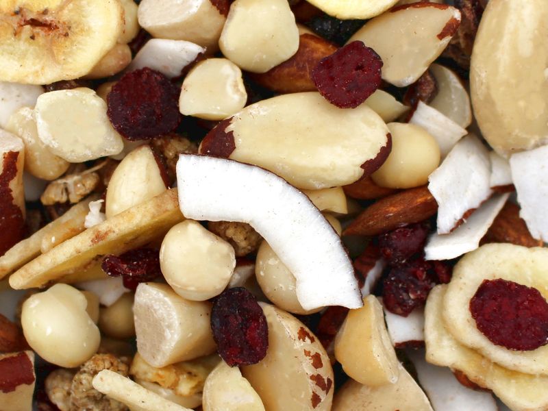 Luxusleben - Macadamia Nuss-Frucht-Mix bio -ohne Rosinen-