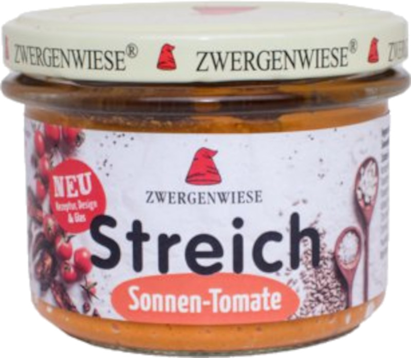 Sonnen-Tomate Streich bio Zwergenwiese 6x180g