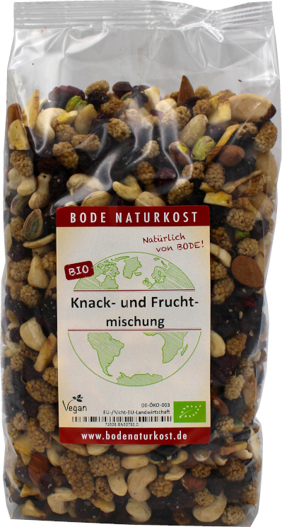 Knack- und Fruchtmischung  bio 1kg